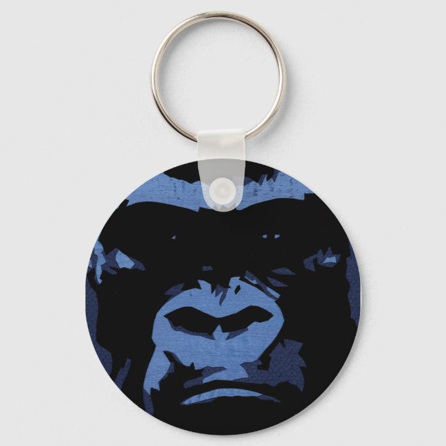 Gorilla Keychain Nyckelring (Framsida)