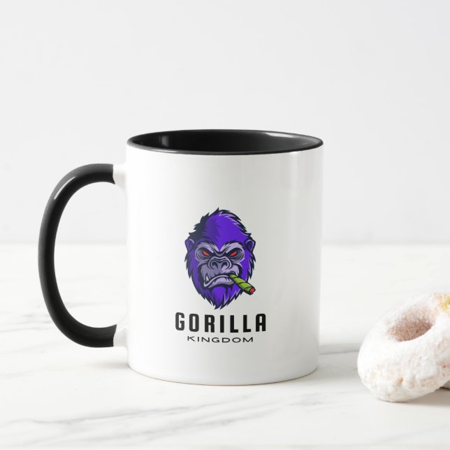 Gorilla Kingdom Mugg (Med munk)