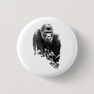 Gorilla Lope Digital Outline Art Knapp