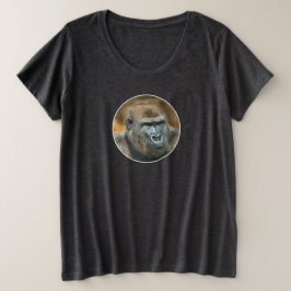 Gorilla Lope (Round Design Design) T Shirt