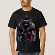 Gorilla märkre-födelsedagskjorta vegan gorilla pås