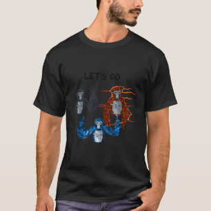 Gorilla Märkre Monke VR Gamer för NS T Shirt