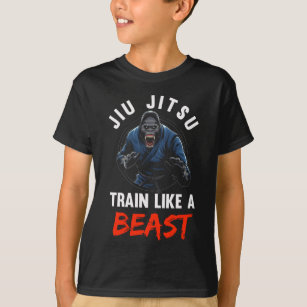 Gorilla Martial Arts Beast Brazilian Jiu Jitsu T Shirt
