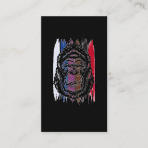 Gorilla Martial Arts Jiu Jitsu Fighter Visitkort