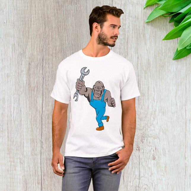Gorilla Mechanic T Shirt (Skapare uppladdad)