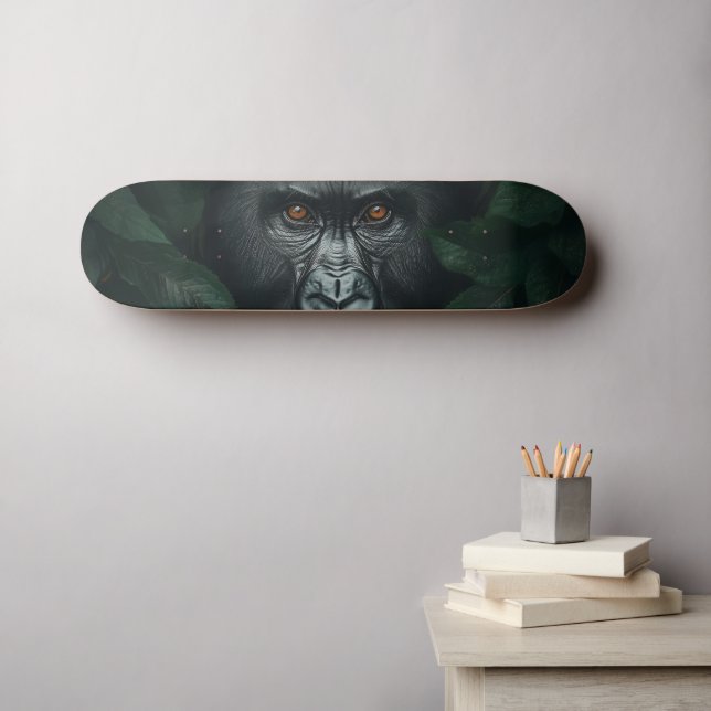 Gorilla Mini Skateboard Bräda 18,5 Cm (Väggkonst (Horz))