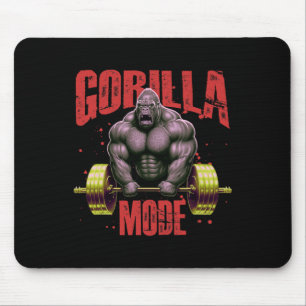 Gorilla Mode Tyngdlyftning Gym Kraftsport Träning Musmatta