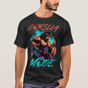Gorilla Mode Workout Beast Gym Muscles Bodybuild d T Shirt