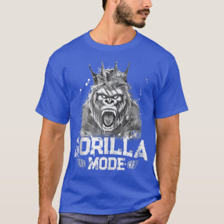 Gorilla Mode Workout Gym Success Fitness Kung Bea T Shirt