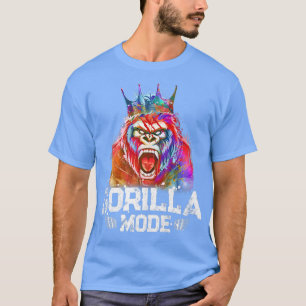 Gorilla ModeKing Beast Workout Gym Motivation Fitn T Shirt