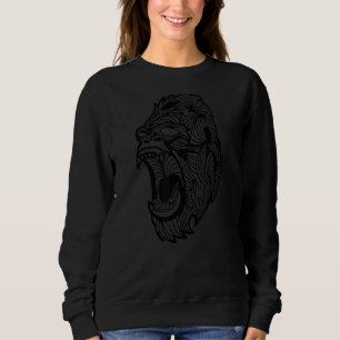Gorilla Monkey Stil Mandala Gorillas Kreativ Pai T Shirt