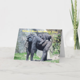 GORILLA OCH BARN KORT