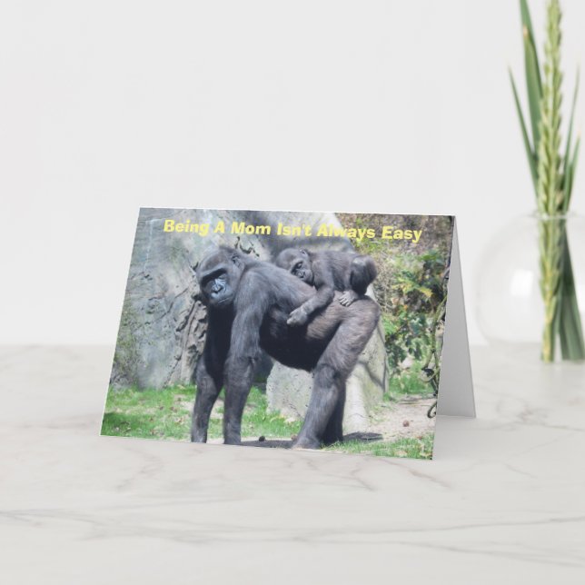 GORILLA OCH BARN KORT (Framsida)