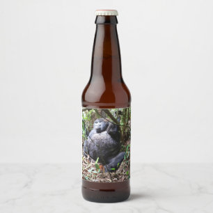 Gorilla Ölflaska Etikett