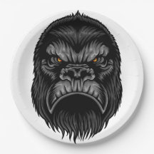 Gorilla Papper Plate
