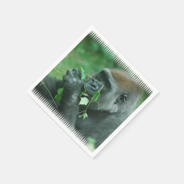 Gorilla Pappersservett (Hörn)