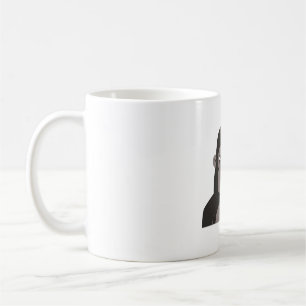 Gorilla Picking Nose Använda Mitten Finger Doodle Kaffemugg