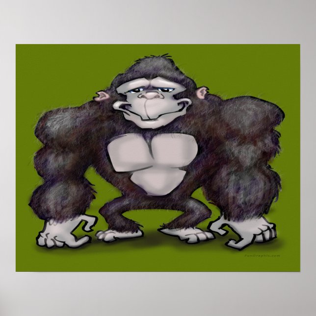 Gorilla Poster (Framsidan)
