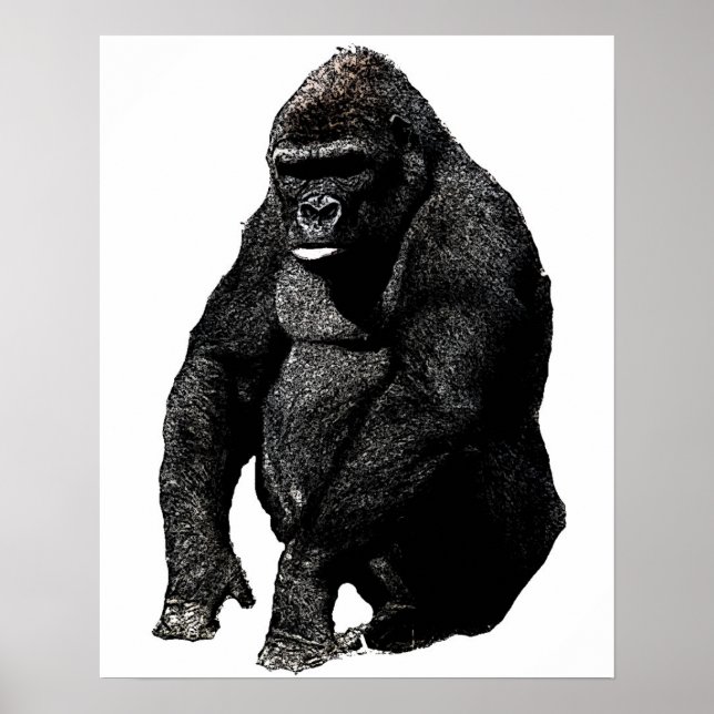 Gorilla Poster (Framsidan)