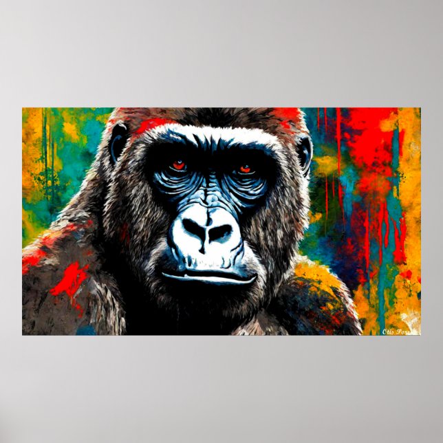 GORILLA POSTER (Framsidan)