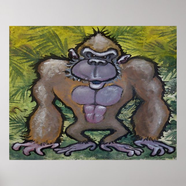 Gorilla Poster (Framsidan)