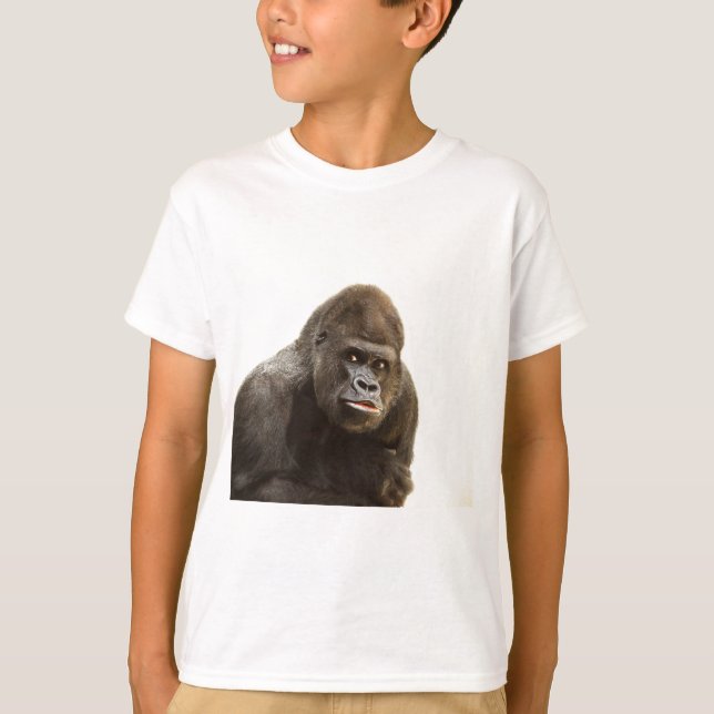 Gorilla Pout Tee Shirt (Framsida)