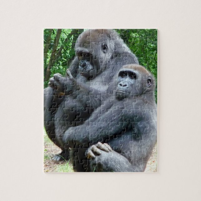 Gorilla Puzzle Pussel (Vertikal)