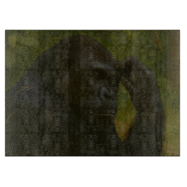 Gorilla Reflection - Thusjust Wildlife Porträtt (Framsidan)