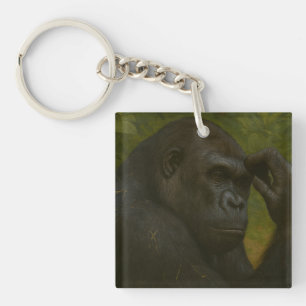 Gorilla Reflection - Thusjust Wildlife Porträtt