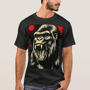 Gorilla Retro T Shirt