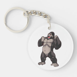 Gorilla rytande apa Monkey