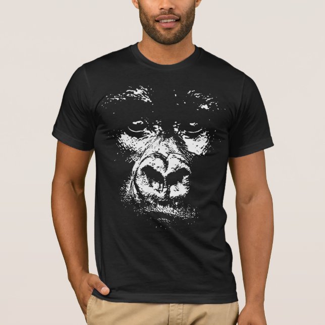 Gorilla Shadows Tee Shirt (Framsida)