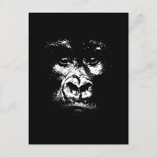Gorilla Shadows Vykort