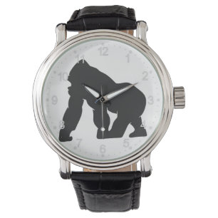 Gorilla silhouette armbandsur