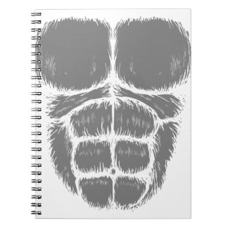 gorilla sixpack anteckningsbok