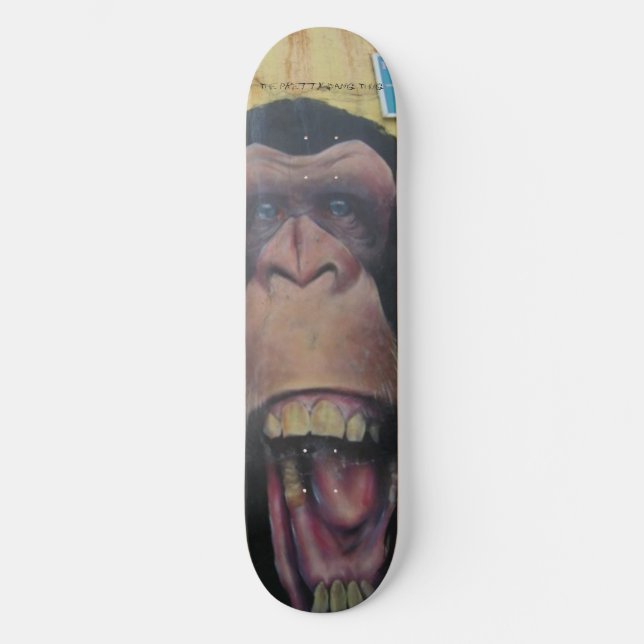 Gorilla Skateboard Bräda 21,5 Cm (Framsida)