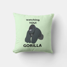 Gorilla som bevakar dig.. kudde
