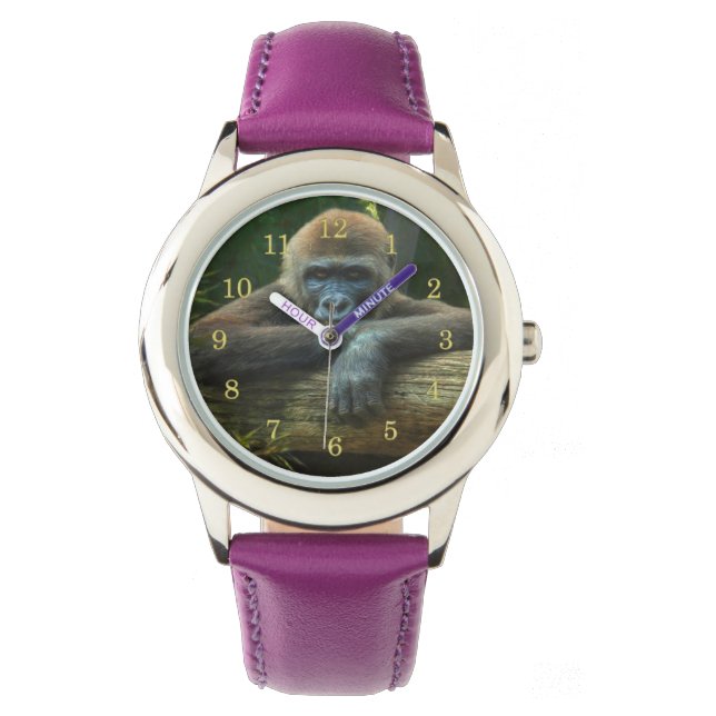 GORILLA "SPARA OUR SPECIES" ARMBANDSUR (Framsida)