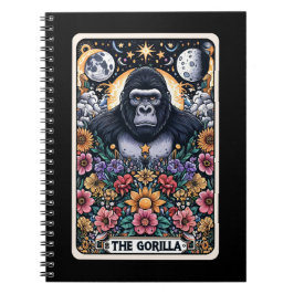 Gorilla Spirit Tarot Card - bärbar dator Anteckningsbok