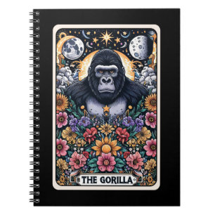 Gorilla Spirit Tarot Card - bärbar dator Anteckningsbok