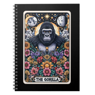 Gorilla Spirit Tarot Card - bärbar dator Anteckningsbok