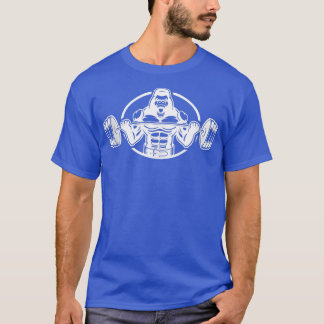 Gorilla Strength Weight lifter Body Builder Gym Wo T Shirt