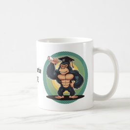 Gorilla Studenten Personlig Kaffemugg