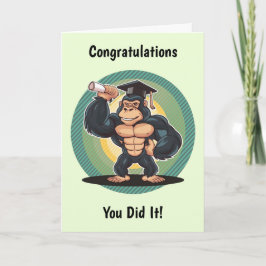 Gorilla Studenten Personlig Kort