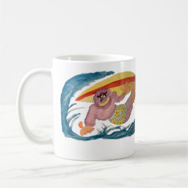 Gorilla Surfer Kaffemugg