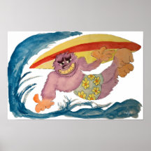 Gorilla Surfer