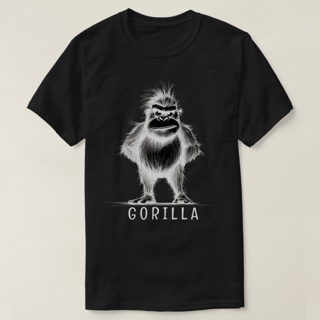 Gorilla T Shirt (Design framsida)