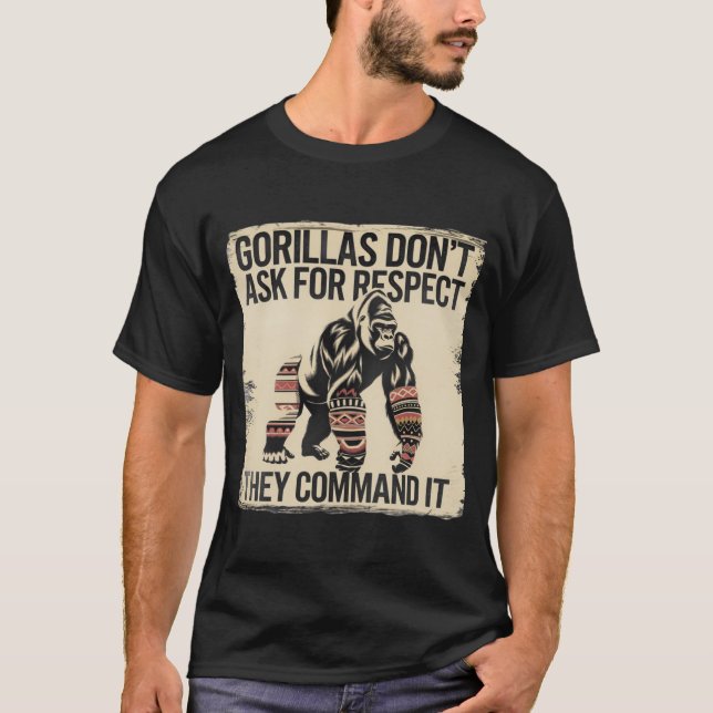 Gorilla T Shirt (Framsida)