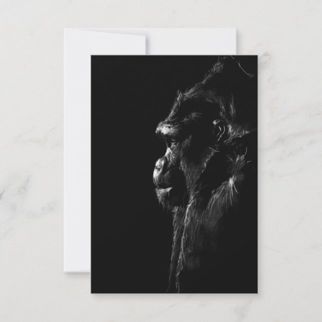 Gorilla Tack Kort (Framsida)