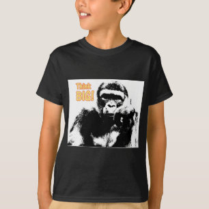 Gorilla Tänk Stort Tee Shirt